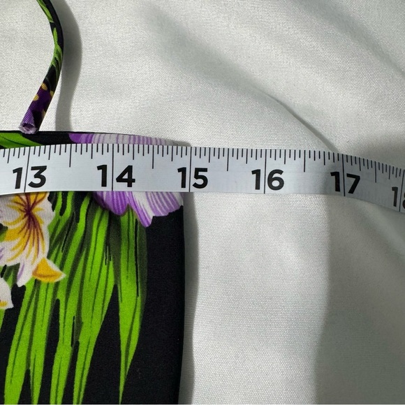 Napua Collection Honolulu Sundress Beach Coverup Tropical Floral Print Vacay - Picture 10 of 15